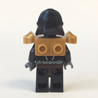 LEGO Minifigure-Gorzan - Pearl Gold Heavy Armor-Legends of Chima-LOC050-Creative Brick Builders